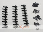 Tornillos de carenado para Honda CBR900RR 954 - Negro #OYO87903350