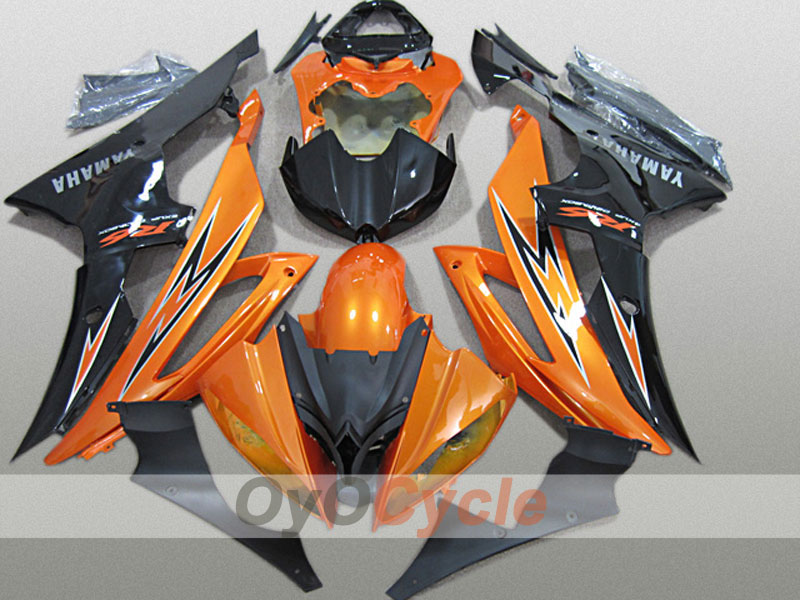 Kit de carenado por inyección para YZF-R6 08-16 - Naranja, Negro - Estilo de fábrica #OYO87904741 Imagen principal del producto