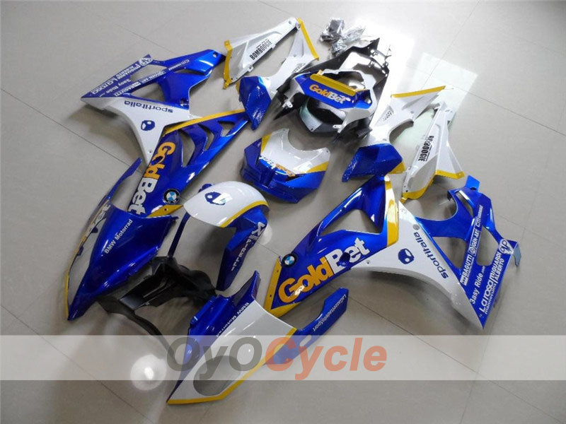 Kit de carenado por inyección para BMW S1000RR 09-14 - Azul, Blanco - PIRELLI #OYO87902401 Imagen principal del producto