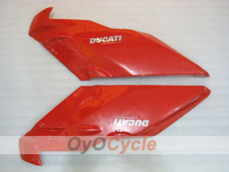 Kit de carenado de inyección para Ducati 749 03-04 - Rojo - Estilo de fábrica #OYO87902113