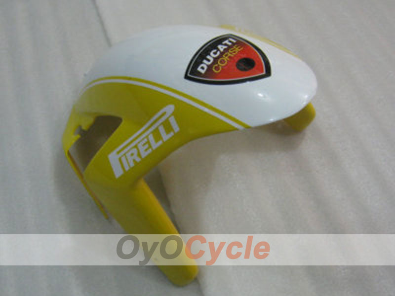 Carenado de inyección para Ducati 749 de 05-06 - Amarillo, Blanco - Xerox #OYO87902164
