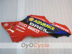 Carenado de inyección para Ducati 848 08-13 - Rojo, Blanco - Xerox #OYO87902216