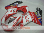Kit de carenado de inyección para Ducati 848 08-13 - Rojo, Blanco - Xerox #OYO87902227
