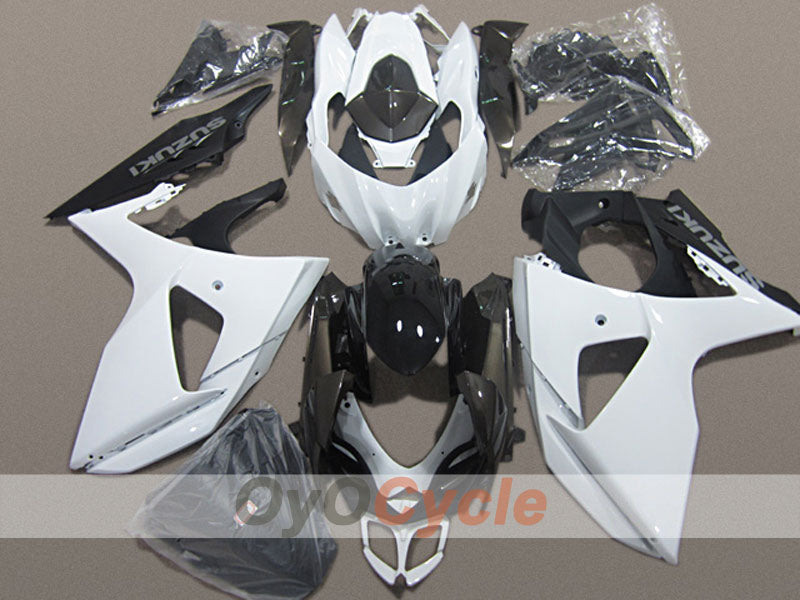 Kit de carenado por inyección para GSX R1000 09-16 - Blanco, Negro - Estilo de fábrica #OYO87904711 Imagen principal del producto