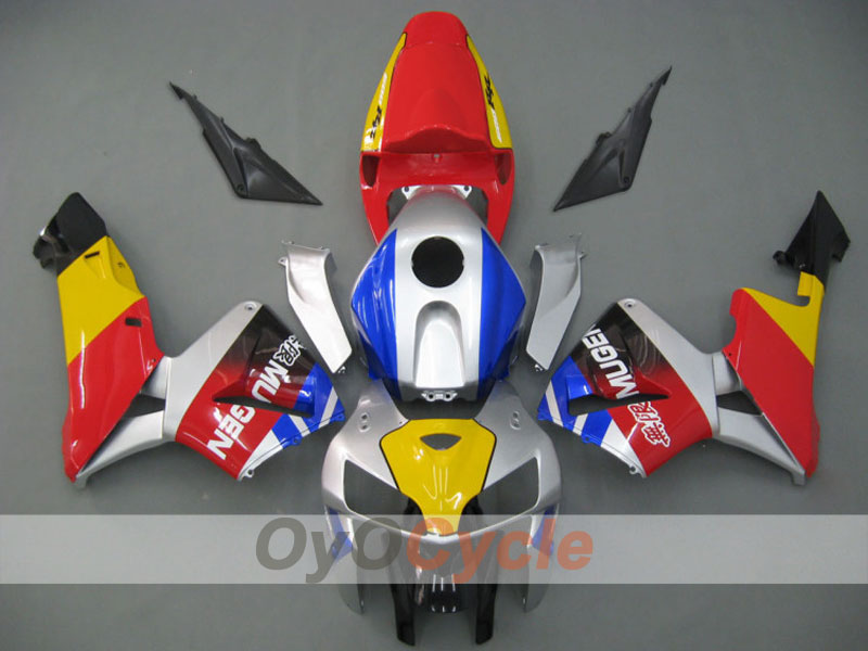 Carenado de inyección para CBR600RR 05-06 - Rojo, Plata - Mugen #OYO87900272 Imagen principal del producto