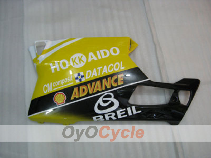 Carenado de inyección para Ducati 749 de 05-06 - Amarillo, Blanco - Xerox #OYO87902164