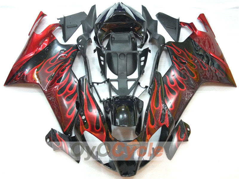 Kit de carenado para Aprilia RSV1000R 03-06 - Rojo, Negro - Llama #OYO87902411