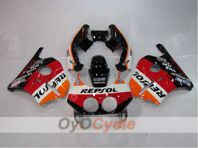 Kit de carenado de inyección para CBR250RR 90-94 - Rojo, Naranja - Repsol #OYO87902971 Imagen secundaria del producto