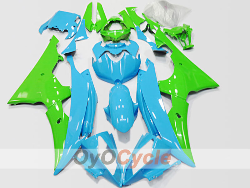 Kit de carenado por inyección para YZF-R6 08-16 - Verde, Azul, Gris - Otros #OYO87904750 Imagen principal del producto