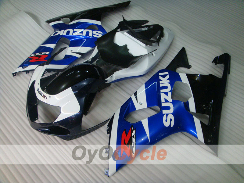 Kit de carenado por inyección para GSX R1000 00-02 - Blanco, Negro - Estilo de fábrica #OYO87905221 Imagen principal del producto