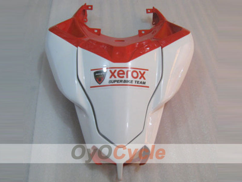 Carenado de inyección para Ducati 848 08-13 - Rojo, Blanco - Xerox #OYO87902216