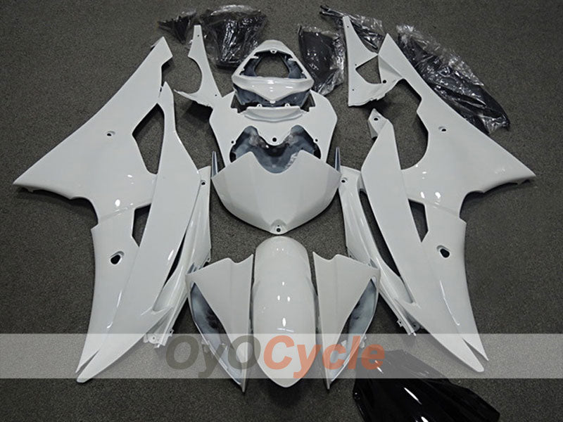Kit de carenado por inyección para YZF-R6 08-16 - Blanco - Estilo de fábrica #OYO87904753 Imagen principal del producto