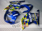 Kit de carenado de inyección para GSX R750 00-03 - Azul - MOTUL #OYO87905138