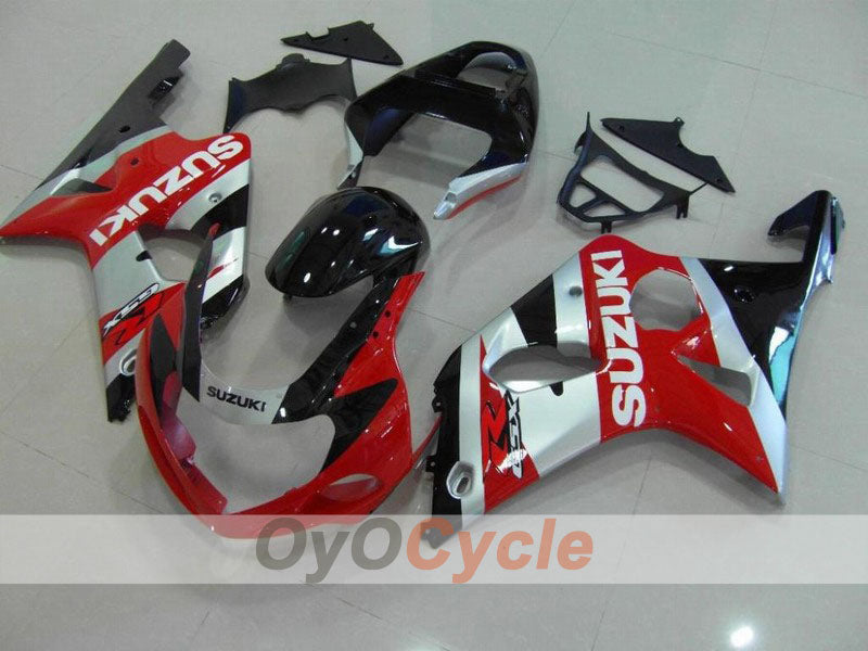 Carenado de inyección para GSX R1000 del 00-02 - Rojo, Negro - Estilo de fábrica #OYO87901748 Imagen principal del producto