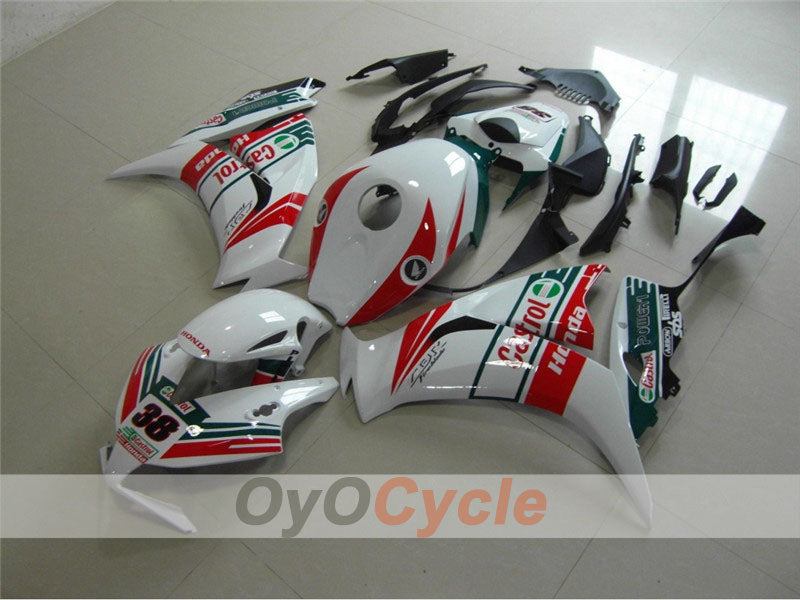 Carenado inyectado para CBR1000RR 12-16 - Rojo, Blanco - Castrol #OYO87900730 Imagen principal del producto
