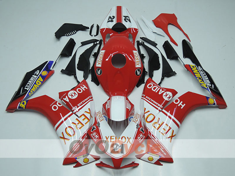 Kit de carenado de inyección para CBR1000RR 12-16 - Rojo, Blanco - Xerox #OYO87904689 Imagen principal del producto