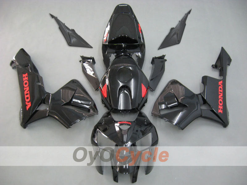 Kit de carenado por inyección para CBR600RR 05-06 - Negro - Estilo de fábrica #OYO87900289 Imagen principal del producto