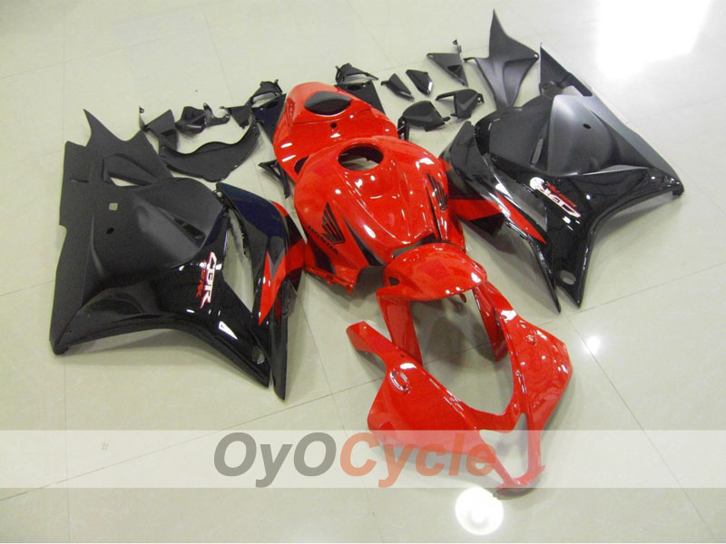 Carenado de inyección para CBR600RR 09-12 - Rojo, Negro - Estilo de fábrica #OYO87902784
