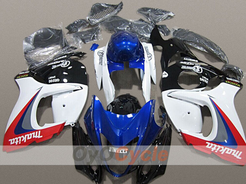 Kit de carenado por inyección para GSXR1300 Hayabusa 08-20 - Azul, blanco, negro - Otros #OYO87904714 Imagen principal del producto