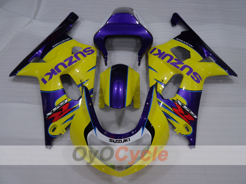 Kit de carenado por inyección para GSX R750 00-03 - Amarillo, Morado - Estilo de fábrica, Personalizable #OYO87905135 Imagen secundaria del producto
