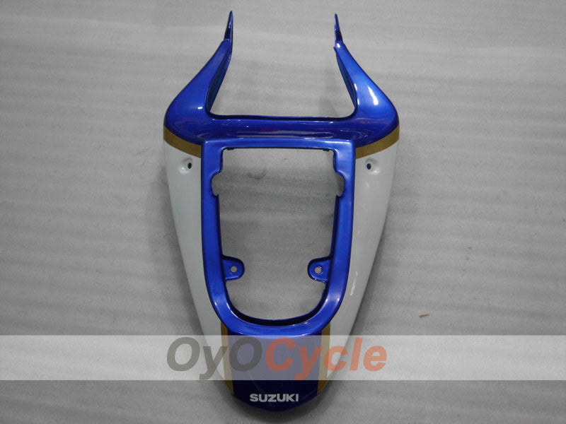 Kit de carenado por inyección para 01-03 GSX R600 - Rojo, Azul - Corona #OYO87901030