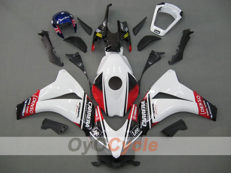 Kit de carenado de inyección para CBR1000RR 08-11 - Blanco, Negro - Eurobet, Lee #OYO87900698 Imagen principal del producto