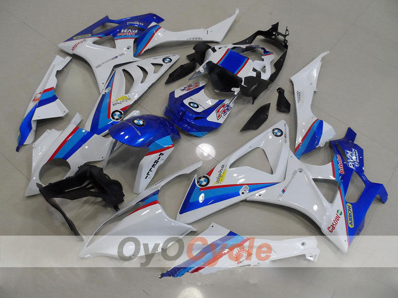 Kit de carenado por inyección para BMW S1000RR 09-14 - Azul, Blanco - Castrol #OYO87902394 Imagen principal del producto