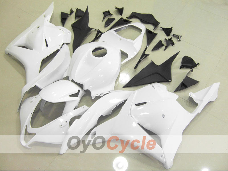 Carenado de inyección para CBR600RR 09-12 - Blanco, Negro - Estilo de fábrica #OYO87902786 Imagen principal del producto