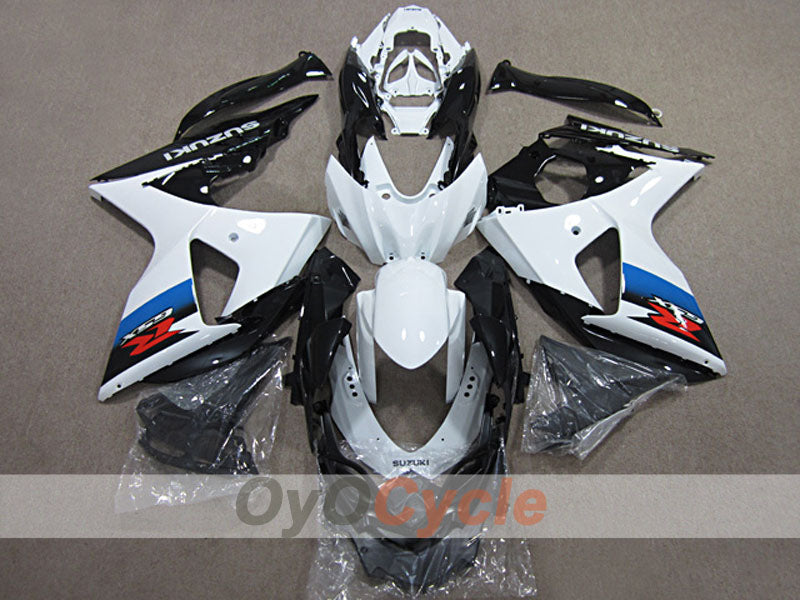 Kit de carenado por inyección para GSX R1000 09-16 - Blanco, Negro - Estilo de fábrica #OYO87904701 Imagen principal del producto