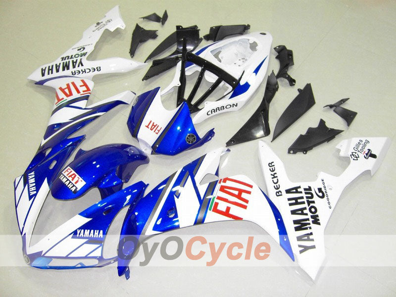 Kit de carenado por inyección para YZF-R1 04-06 - Azul, Blanco - FIAT #OYO87900821 Imagen principal del producto