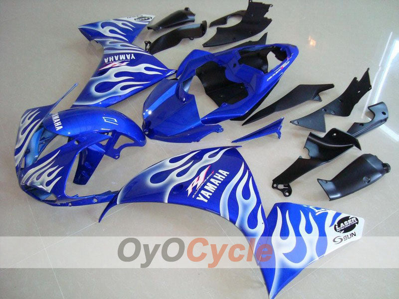 Kit de carenado por inyección para YZF-R1 09-11 - Azul, Blanco - Llama #OYO87900888 Imagen principal del producto