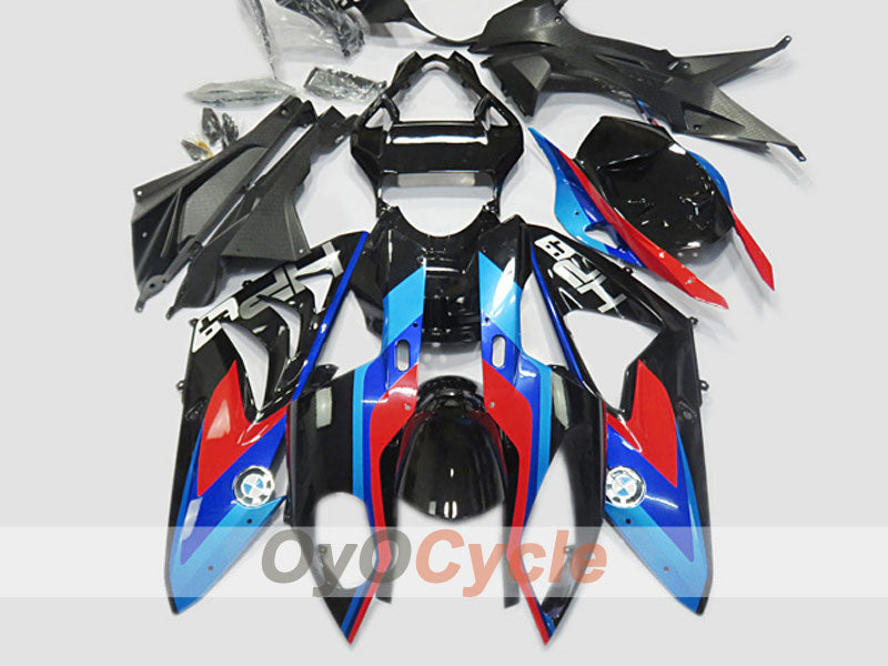 Kit de carenado por inyección para BMW S1000RR 09-14 - Rojo, Azul, Negro - Estilo de fábrica #OYO87904684 Imagen principal del producto