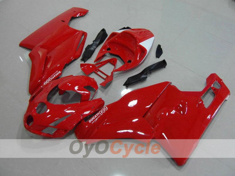Carenado de inyección para Ducati 999 03-04 - Rojo, Negro - Estilo de fábrica #OYO87902358 Imagen principal del producto