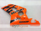 Kit de carenado por inyección para GSX R750 04-05 - Naranja - DUNLOP, Estilo de fábrica #OYO87901168