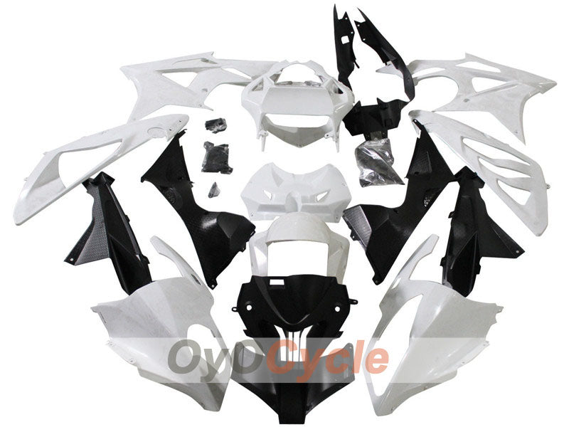 Kit de carenado de inyección sin pintar para BMW S1000RR 09-14 - Blanco, Negro - Estilo de fábrica #OYO87902396 Imagen principal del producto