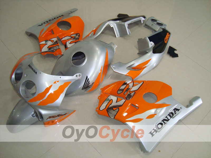 Kit de carenado por inyección para CBR250RR 90-94 - Naranja, Plata - Fireblade #OYO87902919 Imagen principal del producto