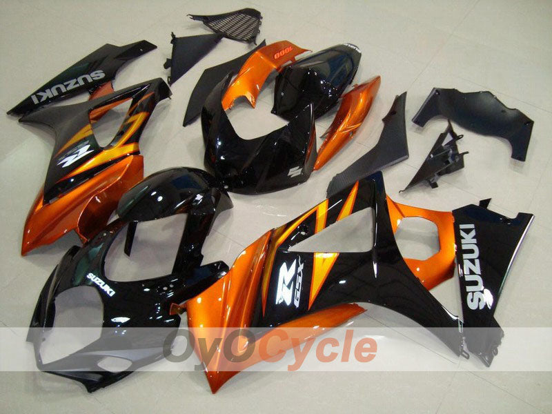Carenado moldeado por inyección para GSX R1000 07-08 - Naranja, Negro - Estilo de fábrica #OYO87902114 Imagen principal del producto