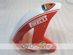 Kit de carenado por inyección para Ducati 749 05-06 - Rojo, Blanco - Xerox #OYO87902163