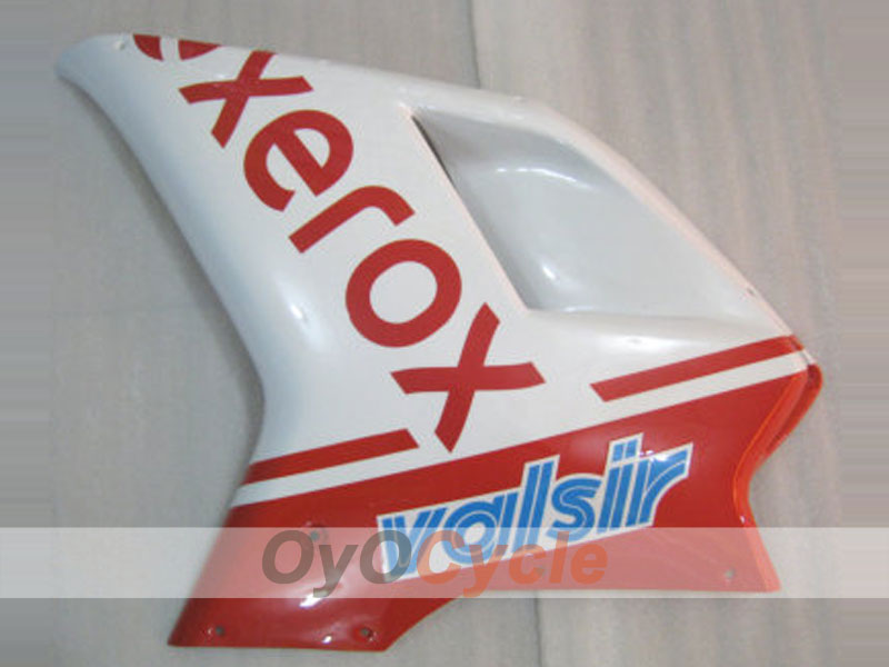 Carenado de inyección para Ducati 848 08-13 - Rojo, Blanco - Xerox #OYO87902216