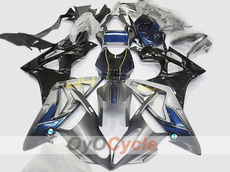 Kit de carenado por inyección para BMW S1000RR 09-14 - Azul, Negro, Gris - HM Plant #OYO87904686 Imagen principal del producto
