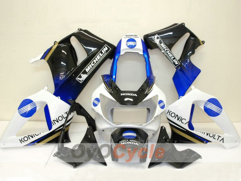 Kit de carenado de inyección para CBR900RR 929 00-01 - Blanco, Negro - Konica Minolta #OYO87902706
