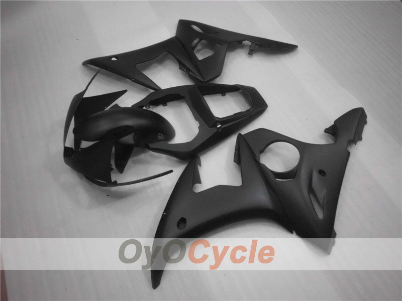 Carenado de inyección para 05 YZF-R6 - Negro, Mate - Estilo de fábrica #OYO87902641