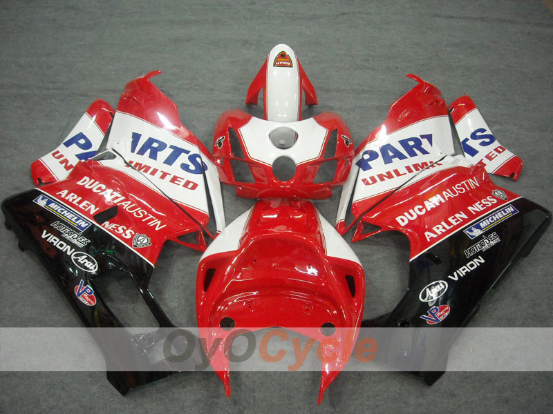 Kit de carenado de inyección para Ducati 749 03-04 - Rojo, Blanco - Estilo de fábrica #OYO87902117 Imagen secundaria del producto