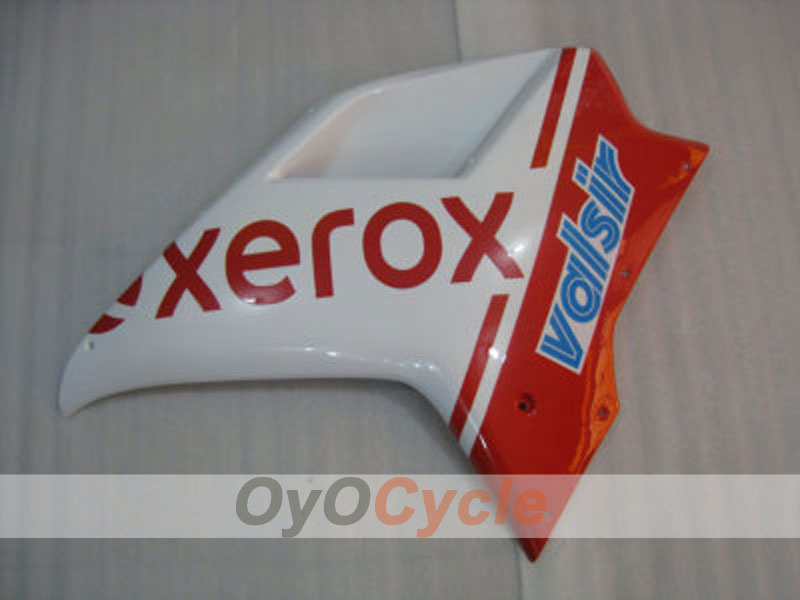 Carenado de inyección para Ducati 848 08-13 - Rojo, Blanco - Xerox #OYO87902216
