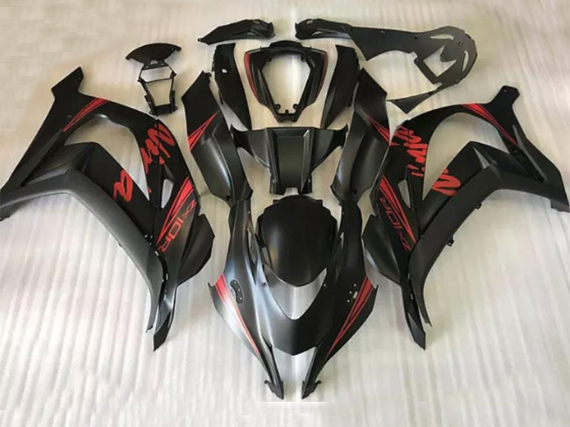 Kit de carenado de inyección para NINJA ZX-10R 16-20 - Rojo, negro, mate - Otros #OYO87914616 Imagen principal del producto