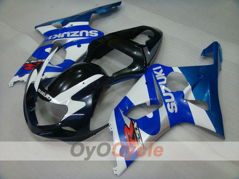 Carenado inyectado para GSX R1000 del 00-02 - Azul, Negro - Estilo de fábrica #OYO87905128