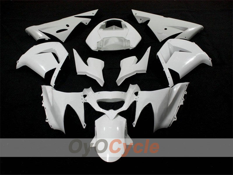 Kit de carenado de inyección sin pintar para 04-05 NINJA ZX-10R - Blanco - Estilo de fábrica #OYO87902468 Imagen principal del producto