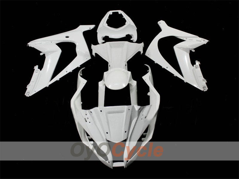 Kit de carenado por inyección sin pintar para 11-15 NINJA ZX-10R - Blanco - Estilo de fábrica #OYO87902470 Imagen principal del producto
