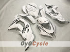 Kit de carenado por inyección para NINJA ZX-10R 16-20 - Blanco - Estilo de fábrica #OYO87914606