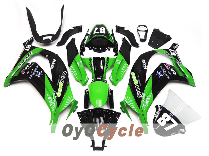 Kit de carenado por inyección para NINJA ZX-10R 16-20 - Verde, Negro - Estilo de fábrica #OYO87914609 Imagen principal del producto